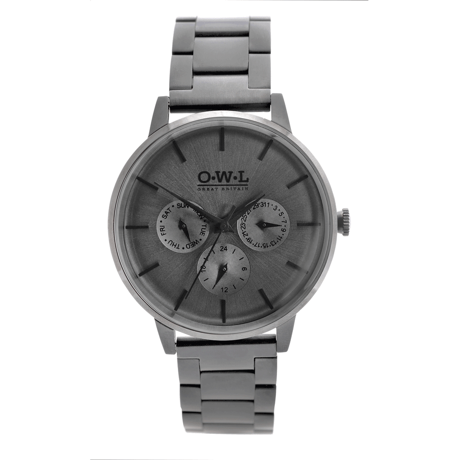 PEMBREY GREY BRACELET CHRONOGRAPH WATCH